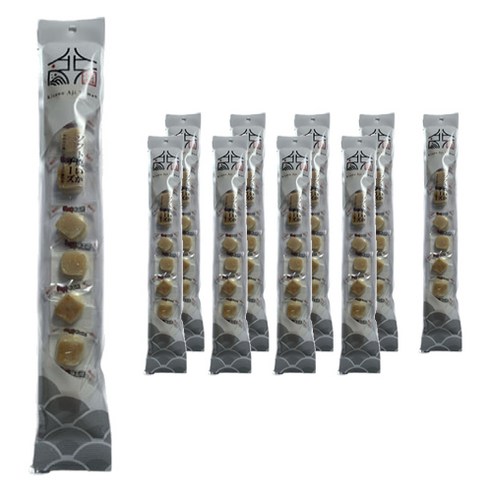 Tukunaka 북쪽의 맛 로망 소프트 구운 오징어 치즈, 10개, 55g