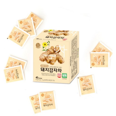전통의 맛과 건강한 영양을 함께 즐기는 송원 우리차 돼지감자차 100T