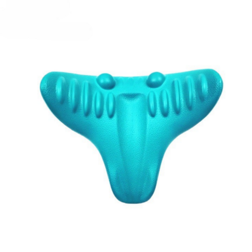 리헤븐 장요근 목 어깨 허리 지압 골반 거북목 교정 통증완화 전신 스트레칭 마사지기구, 블루, 1개