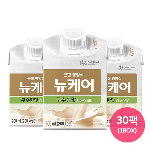 뉴케어 대상웰라이프 구수한맛 classic 200ml x 30팩, 30개