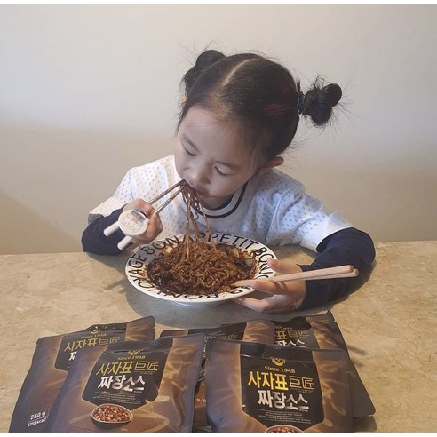 사자표 거장 짜장 + 볶음짬뽕 소스: 가정에서 즐기는 레스토랑 맛