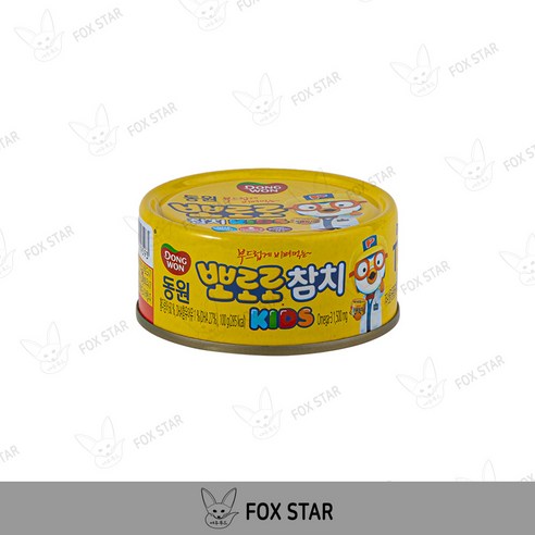 동원 뽀로로 키즈 참치, 100g, 3개