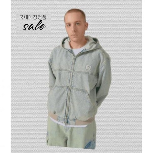 ジャケット LMC DENIM WORK HOODIE JACKET light blue 0LM44FJK512LBL fbd04c8de4a039325796fe6e39e001