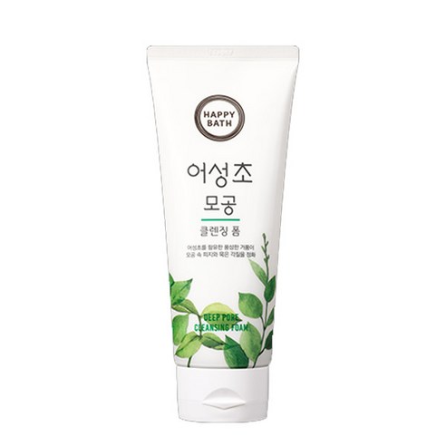 해피바스 어성초 모공 클렌징폼, 200g, 3개