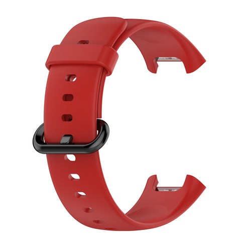Xiaomi Redmi Watch 2/Mi Watch Lite 스트랩 watch2 스마트 밴드 팔찌 액세서리 용 실리콘 Smartwatch 스포츠 손목 시계 밴드, Red, Redmi Watch 2