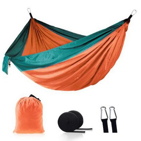 초경량 야외 캠핑 나일론 해먹 수면 스윙 트리 침대 정원 뒤뜰 가구 매달린 더블 해먹 의자 행매트|Hammocks|, 하나, 10
