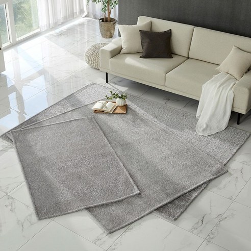 촉감과 실용성을 모두 사로잡은 워셔블 샤기 카페트