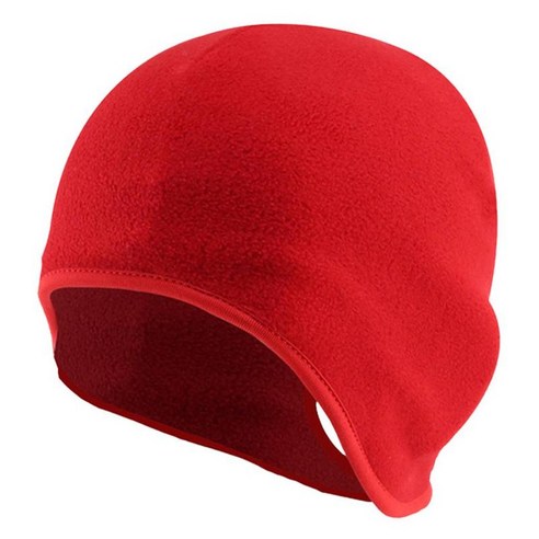 통기성 해골 모자 사이클링 모자 따뜻한 헬멧 라이너 비니 모자 겨울 여성용 소녀 낚시, 빨간색, 25x19cm, 폴라 플리스