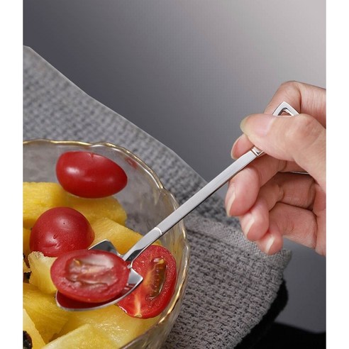 맛있는 요리를 위한 필수품: 쥬시안쿡 삽모양 디저트 스푼 포크
