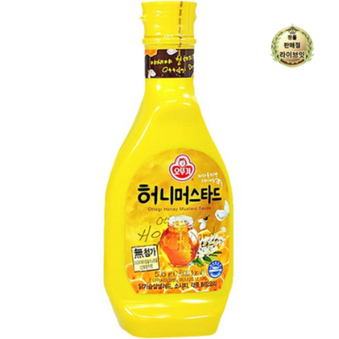 오뚜기 허니 머스타드, 535g, 1개