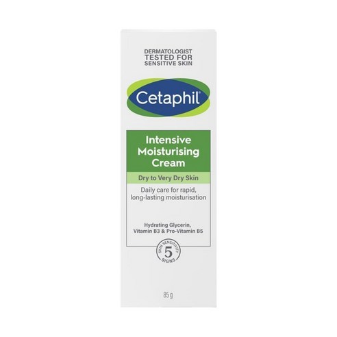 Cetaphil 세타필 인텐시브 모이스처라이징 크림 85g Intensive Moisturising Cream, 1개