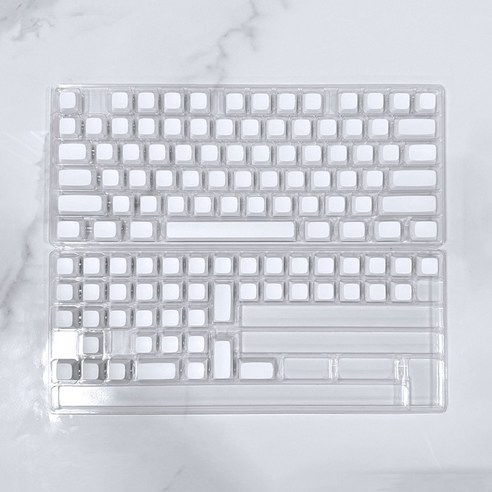 나만의 개성을 담은 퓨어화이트 무각 키캡으로 키보드를 새롭게 디자인하세요.
