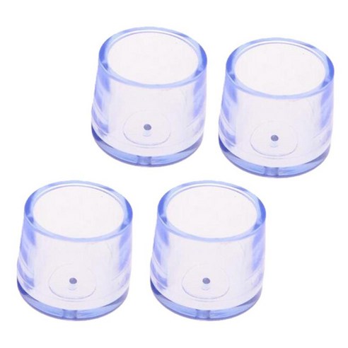 4x 고무 가구 테이블 의자 다리 바닥 피트 캡 커버 프로텍터 12.7-24mm, 24mm (0.9 in) Dia, {"수건소재":"설명"}