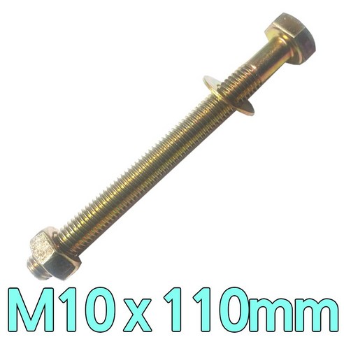 다스마트 육각민자 볼트 m10 x 110mm 너트와샤볼트세트, 1개