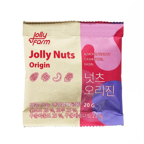 졸리넛츠 매일견과 넛츠 오리진