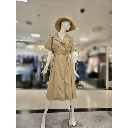 올리브데올리브 세라 카라 더블 버튼 원피스YW3Mo342(186484 )