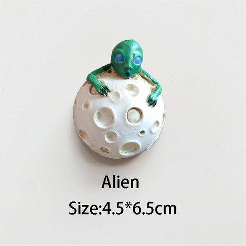 FREELIFE 냉장고 자석 세트 귀여운 3D MZ-571, Alien-281