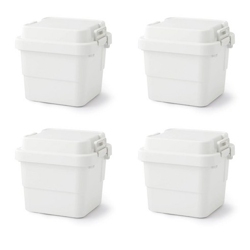 무인양품 MUJI 폴리프로필렌 튼튼한 수납 박스 S 4개 세트 KG0M3A1A