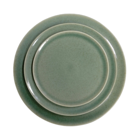 세제 없이 맑게 빛나는 식탁의 품격, 초여도예 평원접시