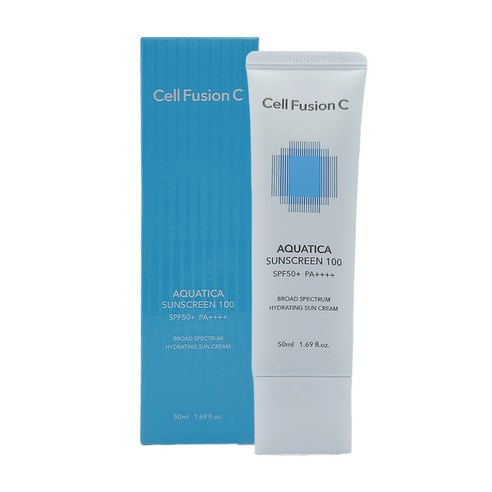 셀퓨전씨 아쿠아티카 썬스크린 100 SPF50+ PA++++, 50ml, 1개