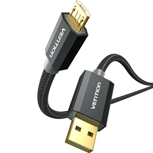 벤션 메탈쉘 마이크로 5핀 to USB A 케이블