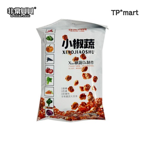 중국 스페셜러브 칠리 시즈닝 고추튀김 스낵 쇼쬬수 105g, 1개