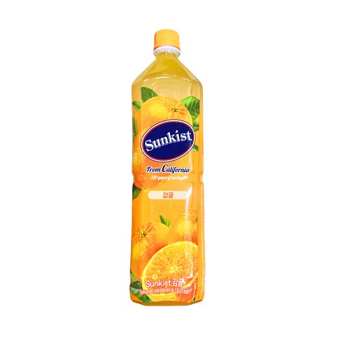 광동 썬키스트 감귤주스, 1.5L, 8개