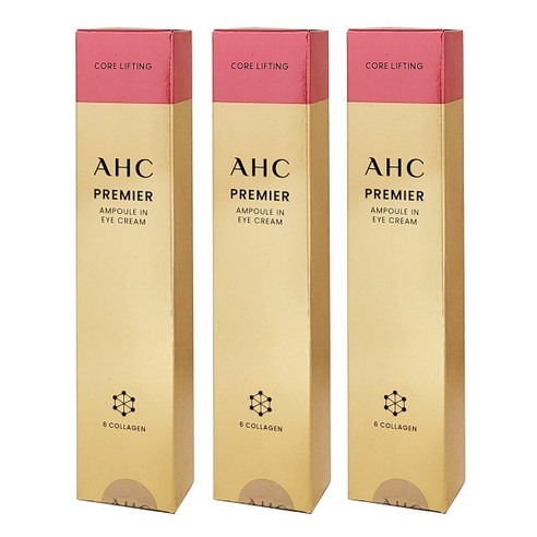 최신상 AHC 프리미어 앰플 인 아이크림 코어 리프팅 40ml 3개