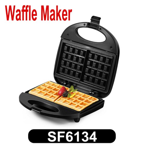 [SW] 750W 전기 와플 메이커 버블 에그 케이크 오븐 요리 주방 가전 아침 식사 기계 와플 냄비 아이언 베이킹 팬, SF6134_GERMANY