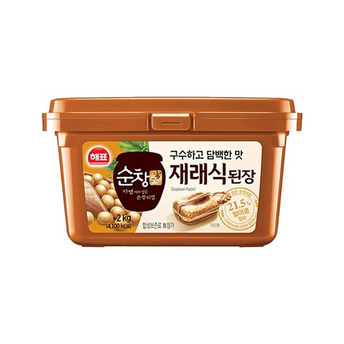 해표 순창궁 재래식 된장, 2kg, 1개