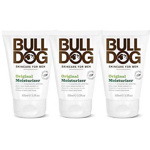 Bulldog Original Moisturiser 불독 오르지날 모이스쳐라이져 남성 수분크림 100ml 3팩, 3개 불독수분크림