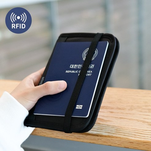 안전과 스타일을 겸비한 여행의 동반자, 헤르츠 RFID 차단 여권 파우치