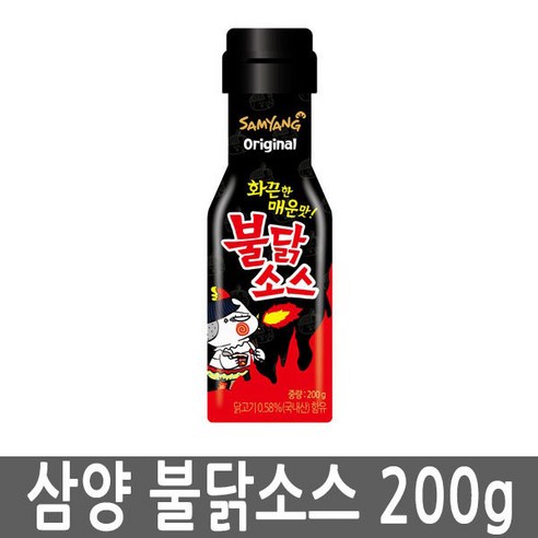 삼양 불닭소스 200g 25개 1박스 불닭볶음면소스, 2개