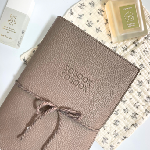 책을 사랑하는 당신에게 선물하는 특별한 공간, 소북소북 가죽 북파우치