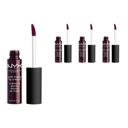 엔와이엑스 소프트 매트 립 크림 8ml, Transylvania, 4개