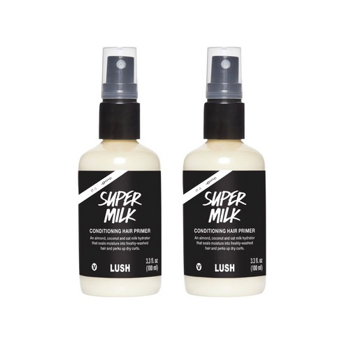 러쉬 수퍼 밀크 컨디셔닝 헤어 프라이머 Lush Super Milk Hair Conditioning spray, 2개, 250g