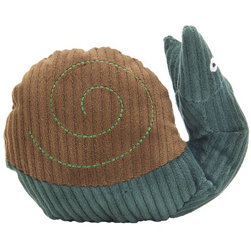 패치워크펫 도그 토이 강아지용 봉제장난감 15.2cm, 1개, Snail