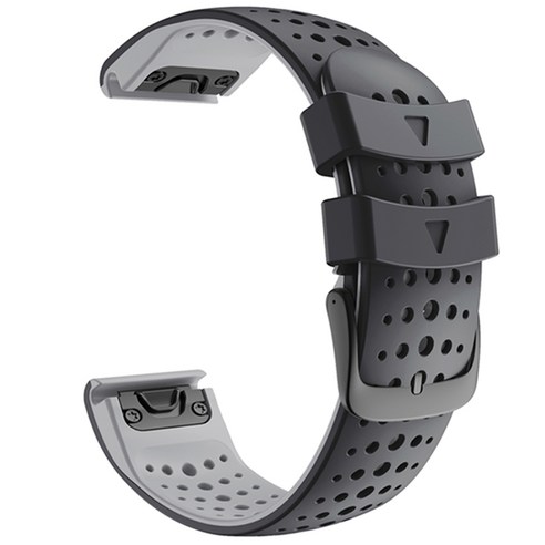 Garmin Enduro Descent Mk Mk1 Mk2 Mk2i 스트랩 가민 QUICKFIT 26mm 통기성 고무 퀵 릴리스 손목 스트랩, #3, Quick Fit 26mm