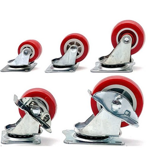 층간소음 걱정 없이 자유로운 가구 배치, 아이베란다 레드 우레탄 가구 바퀴로 해결!