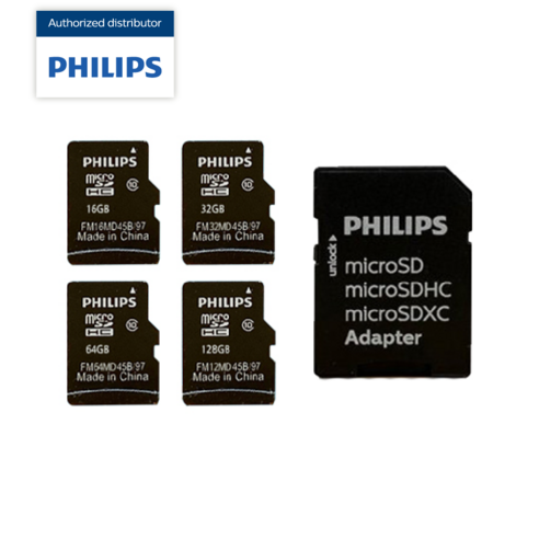 필립스 micro SD카드 Class 10 + 어답터, 32GB, 32GB, 1개