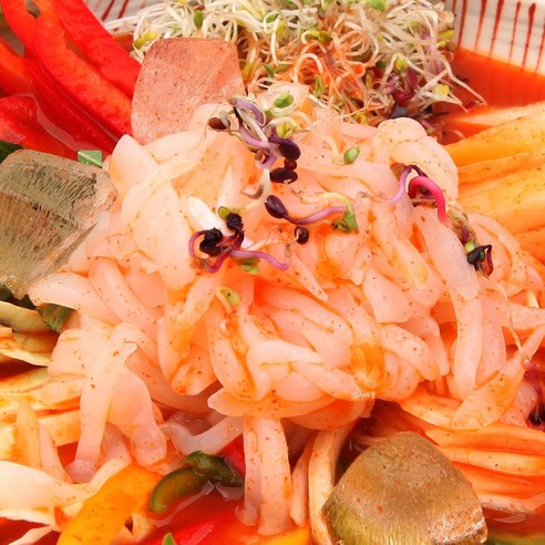 칼퇴 후 10분 완성, 럭셔리 혼술 갑오징어 물회!