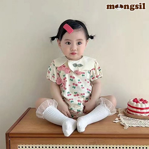몽실이 체리장식 우주복