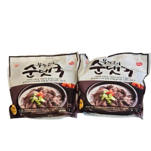 해드림 부추고기 순댓국 아이스박스포장 /코스트코