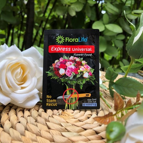 꽃의 수명을 연장시키는 혁신적인 플라워푸드 수명연장제