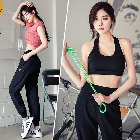 wangLeimingShanpin Liangzao 요가 의류 스포츠 정장 여성 봄과 가을 느슨하고 얇은 새로운 대형 뚱뚱한 mm 그물 빨간색 운동복 체육관 속건 옷 오렌지 반팔