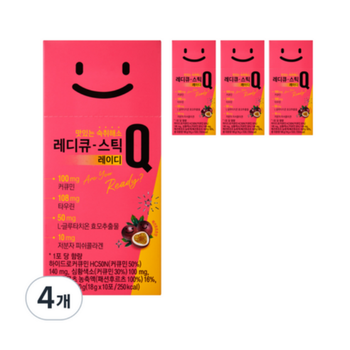 레디큐 스틱 레이디 맛있는 숙취해소 젤리 10p, 180g, 1개