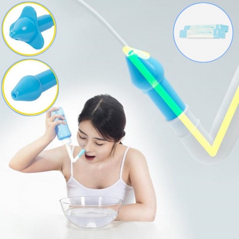 상쾌한 숨, 건강한 코! 식염수 코세척으로 온 가족 코 건강 지키세요.