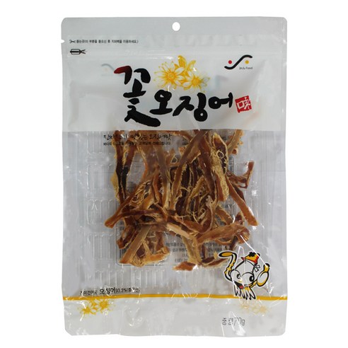 진주식품 조미건어포 꽃오징어 70g 식품 > 스낵/간식 원물간식 기타원물간식 - 기타원물간식 | 쿠팡