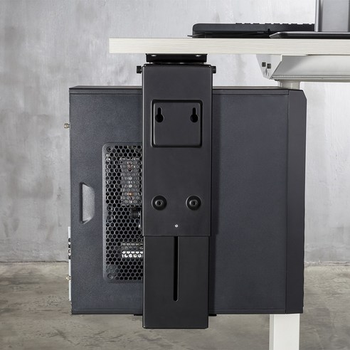 엔산마운트 CB-01 PC홀더로 책상 위 공간을 혁신하고, 쾌적한 데스크 환경을 만드세요.