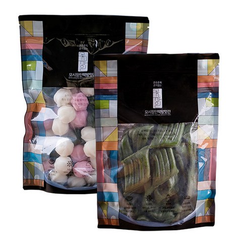 모시장인 굳지않는 꿀떡+모시앙꼬절편1.8kg, 1G4O_꿀떡900g+1G4U_모시앙꼬절편900g